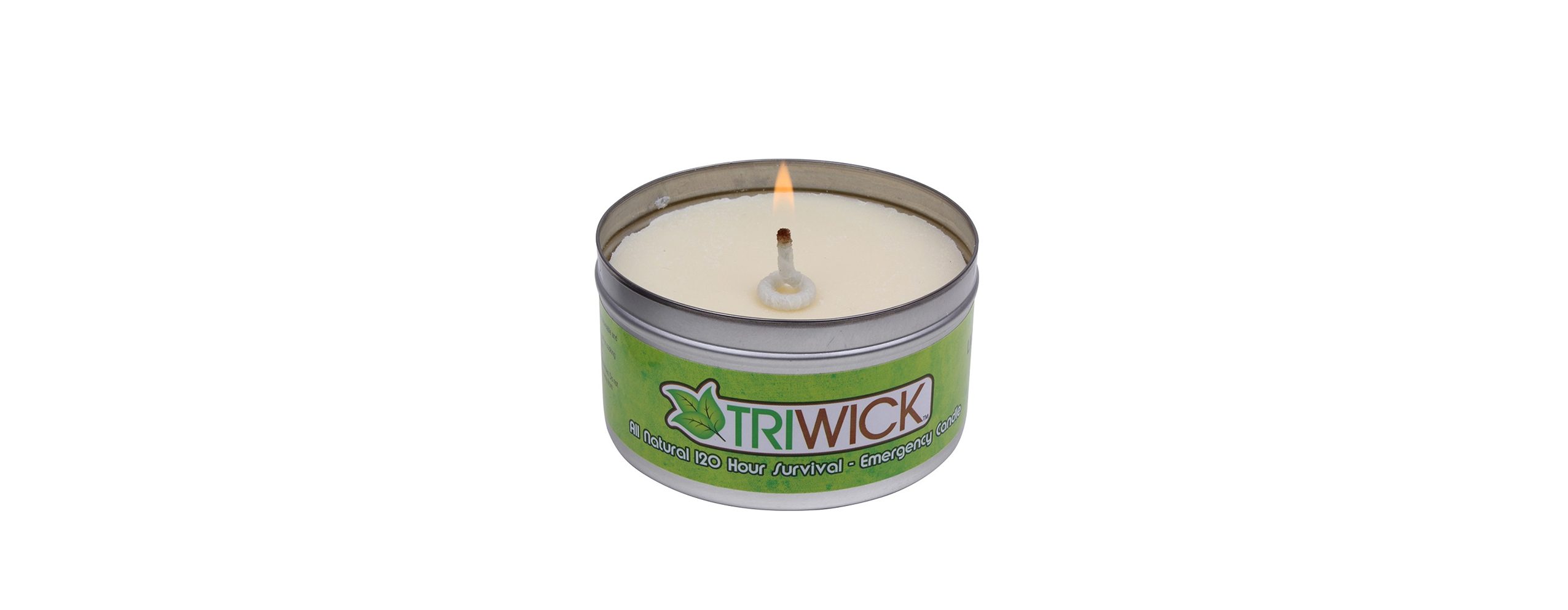 Triwick 120 Hour Survival Candle & Camping Stove SAB صاب